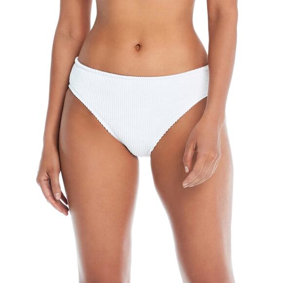Bleu by Rod Beattie Women's Basic Hipster Bikini Bottoms, White, Size 8 0380 - Picture 1 of 3